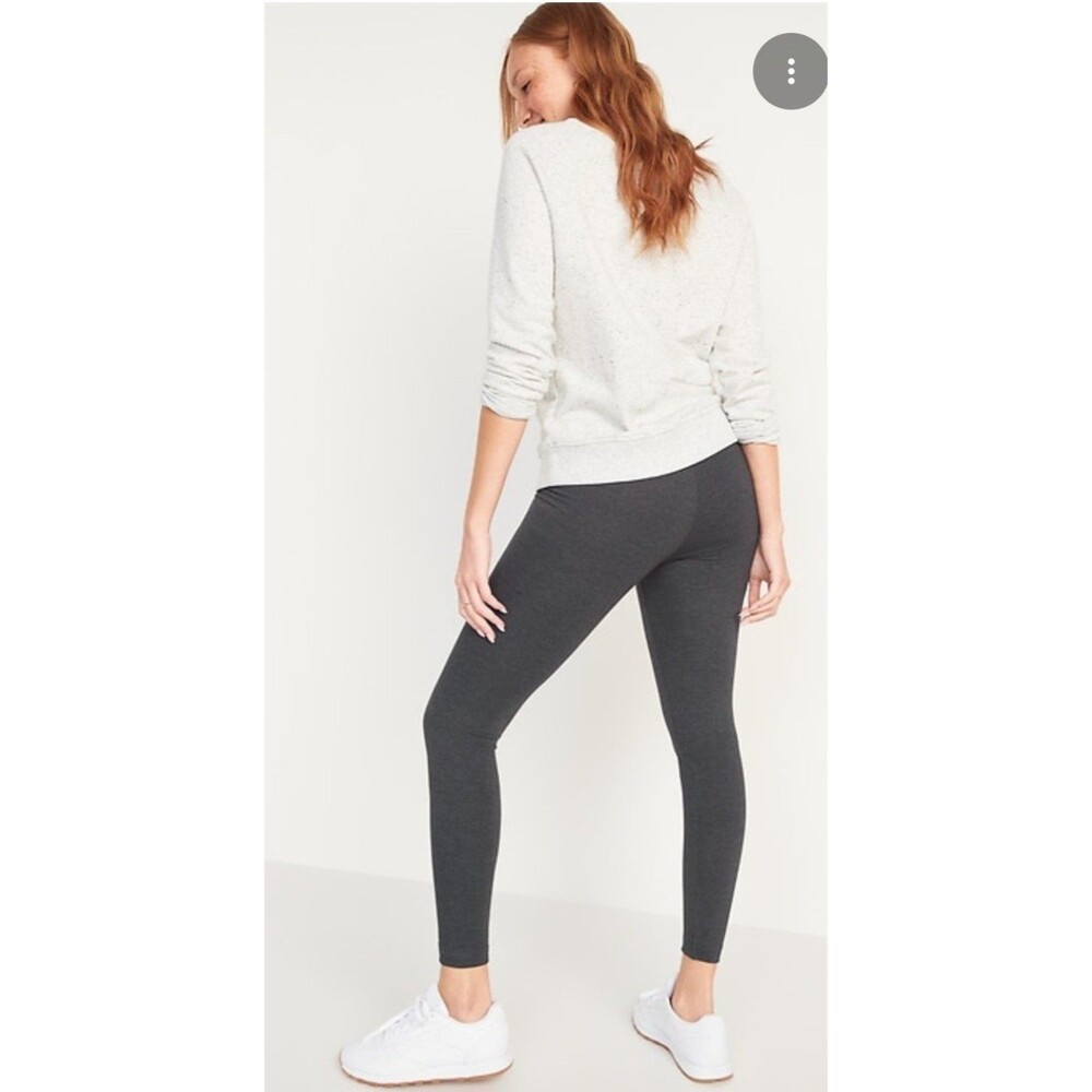 Old Navy Gray Leggings Sz Small Womens Elastic Stretch Womens Pull On